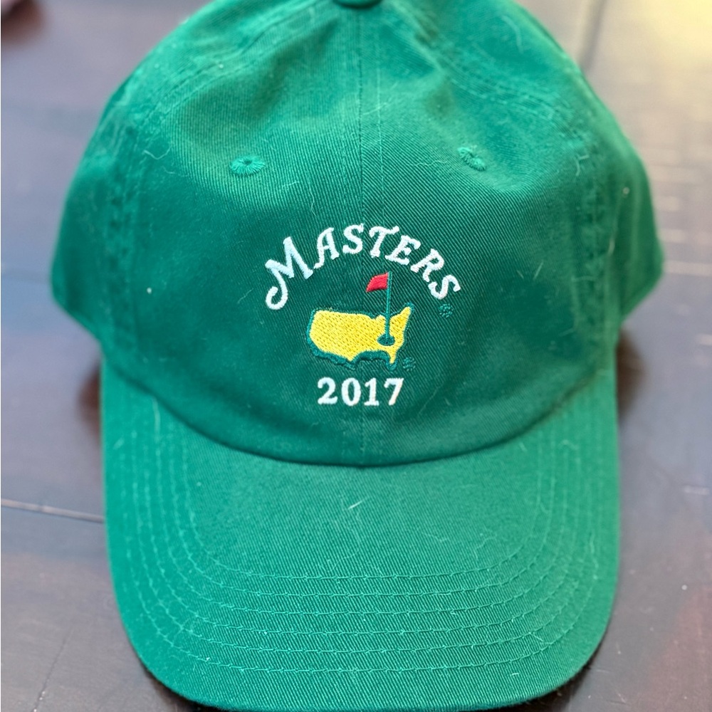 Green Masters youth 2017 Cap NWT